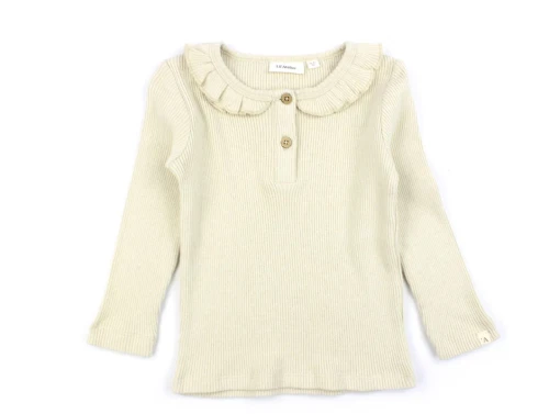 Lil Atelier wood ash flæse top